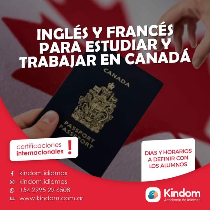 Inglés y Francés para Estudiar y Trabajar en Canadá